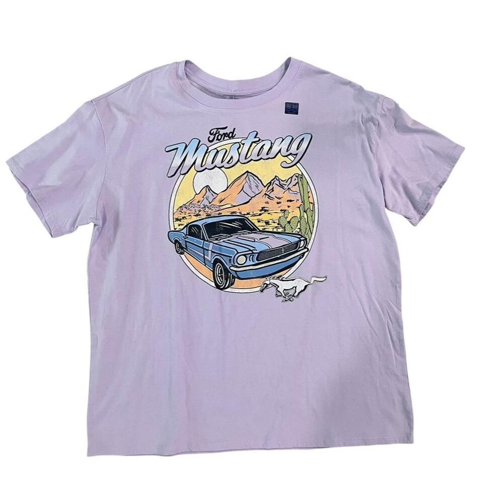 Ford Women's Purple and Pink T-shirt
